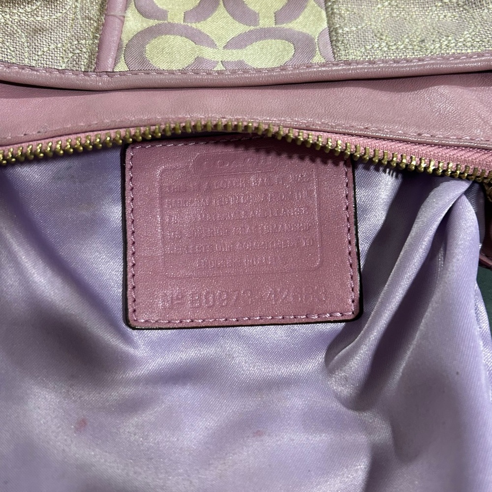 Coach Ali patchwork crossbody purse - Picture 8 of 9